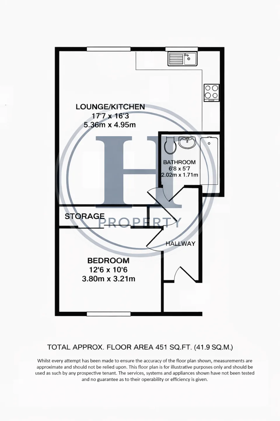 Floor plan of Wellingtonia House, Church Road, Addlestone